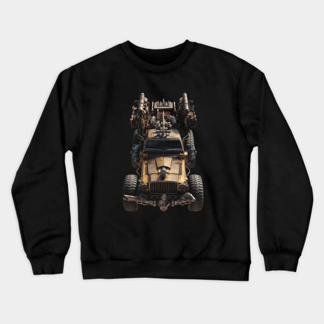 Mad Max Car Crewneck Sweatshirt by difrats